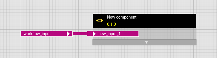 exposed input with optional wf input