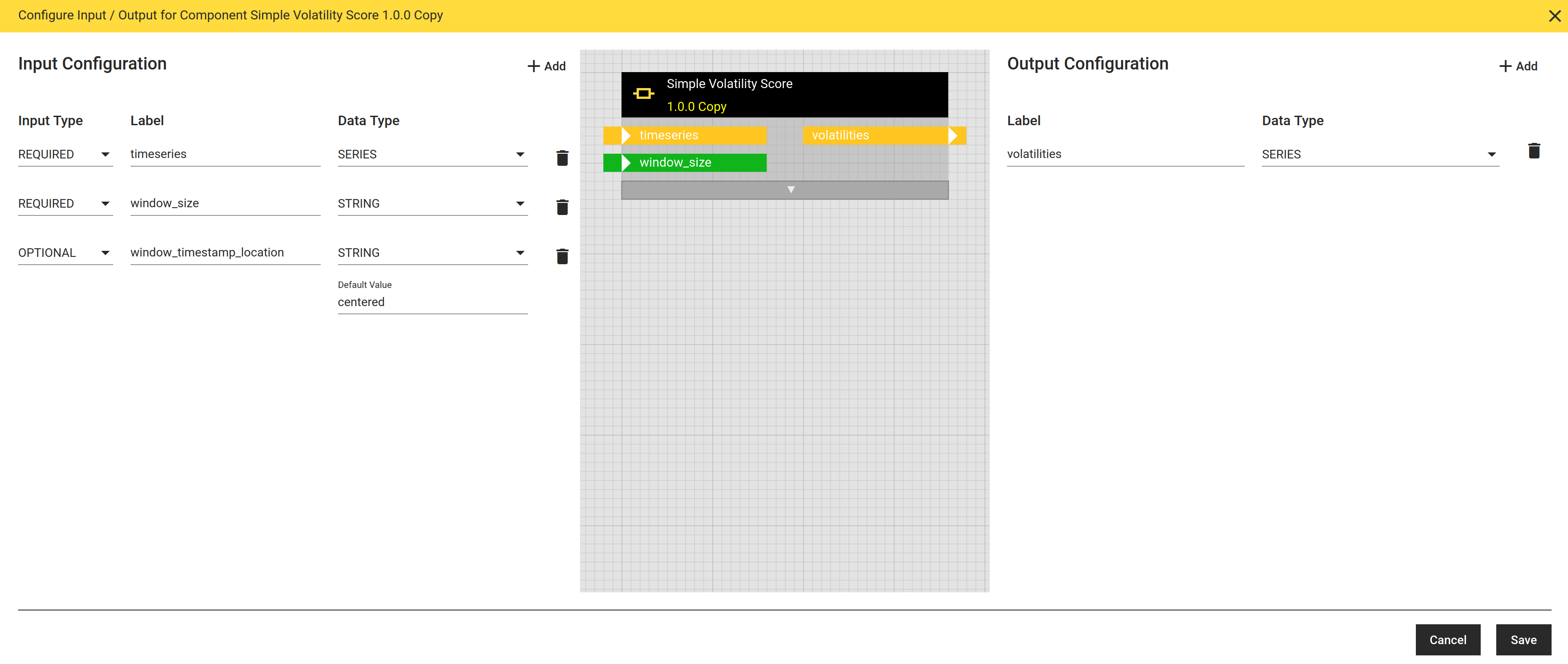 IO Dialog Example