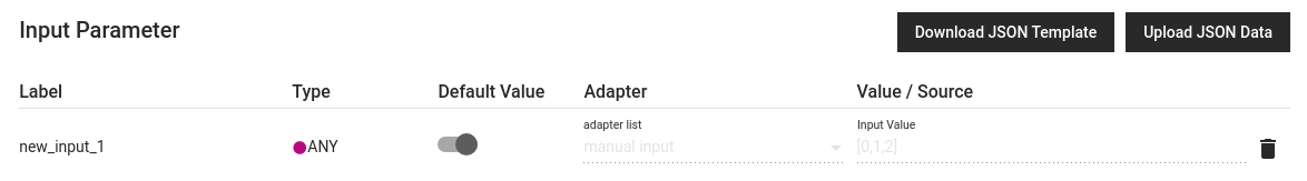 wire to default value